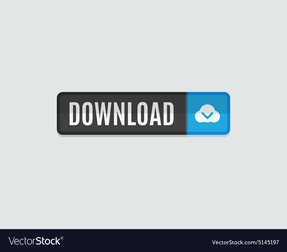 Download web button flat design template