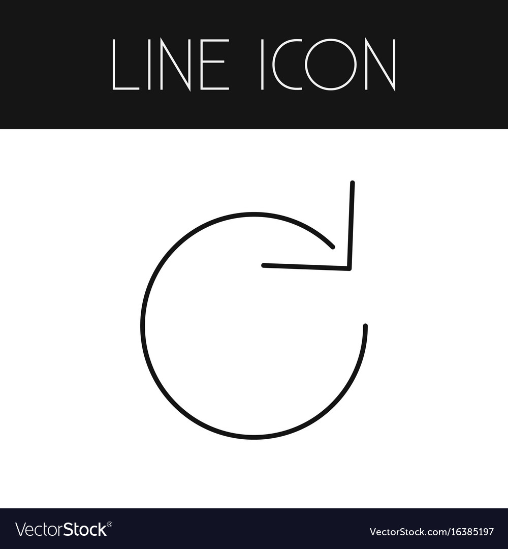 Isolated repeat outline refresh element