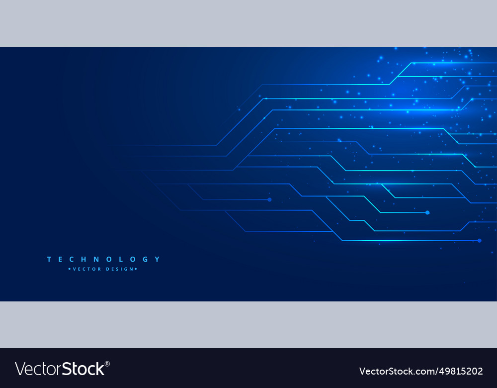 Abstract digital line tech background for web