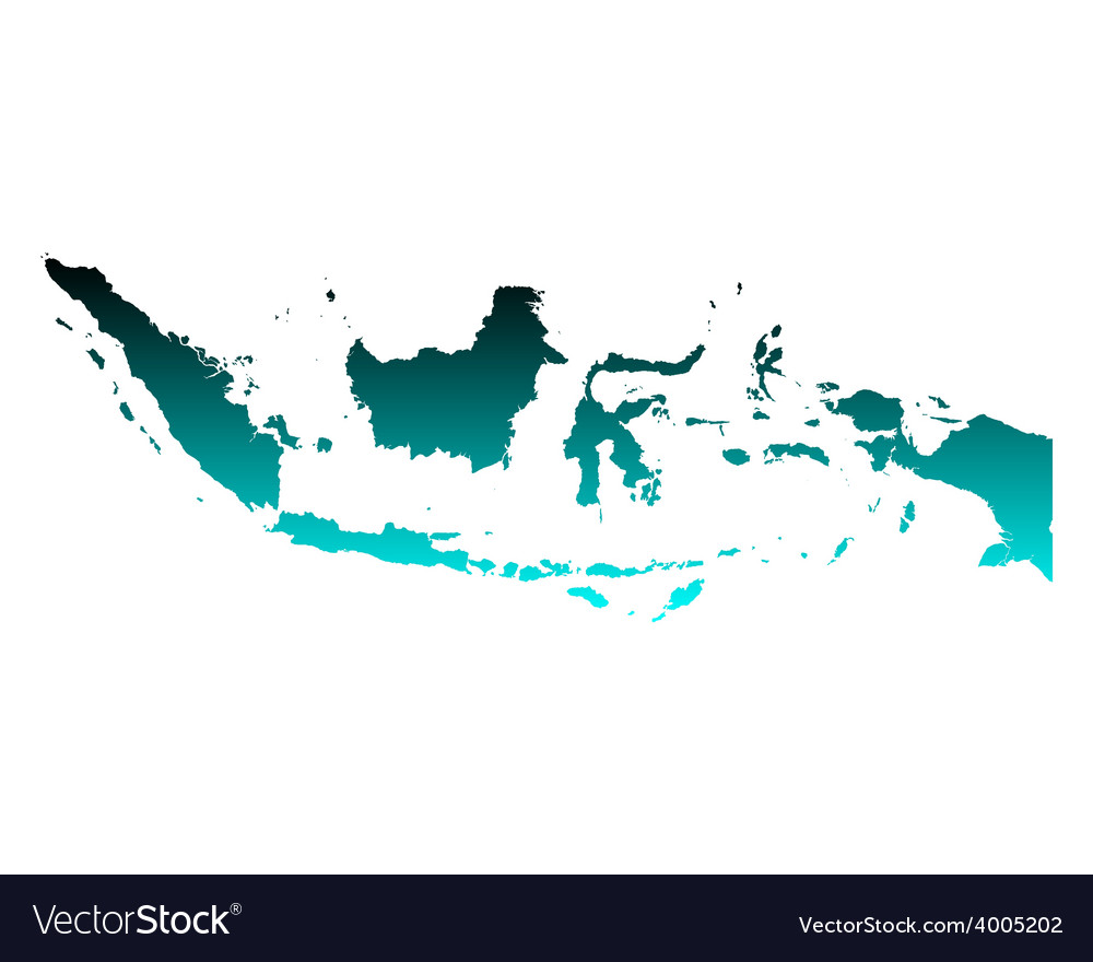 Map of indonesia