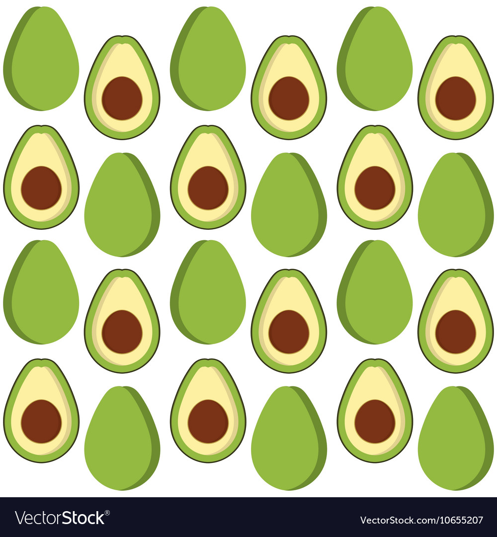Avocado fruits background design Royalty Free Vector Image Avocado fruits background design Royalty Free Vector Image