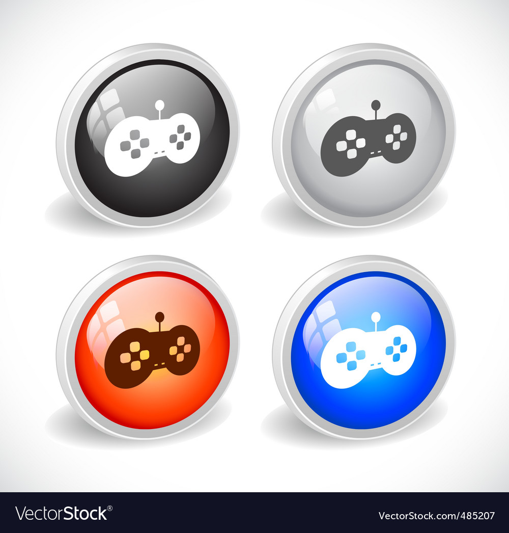 Color 3d buttons for web