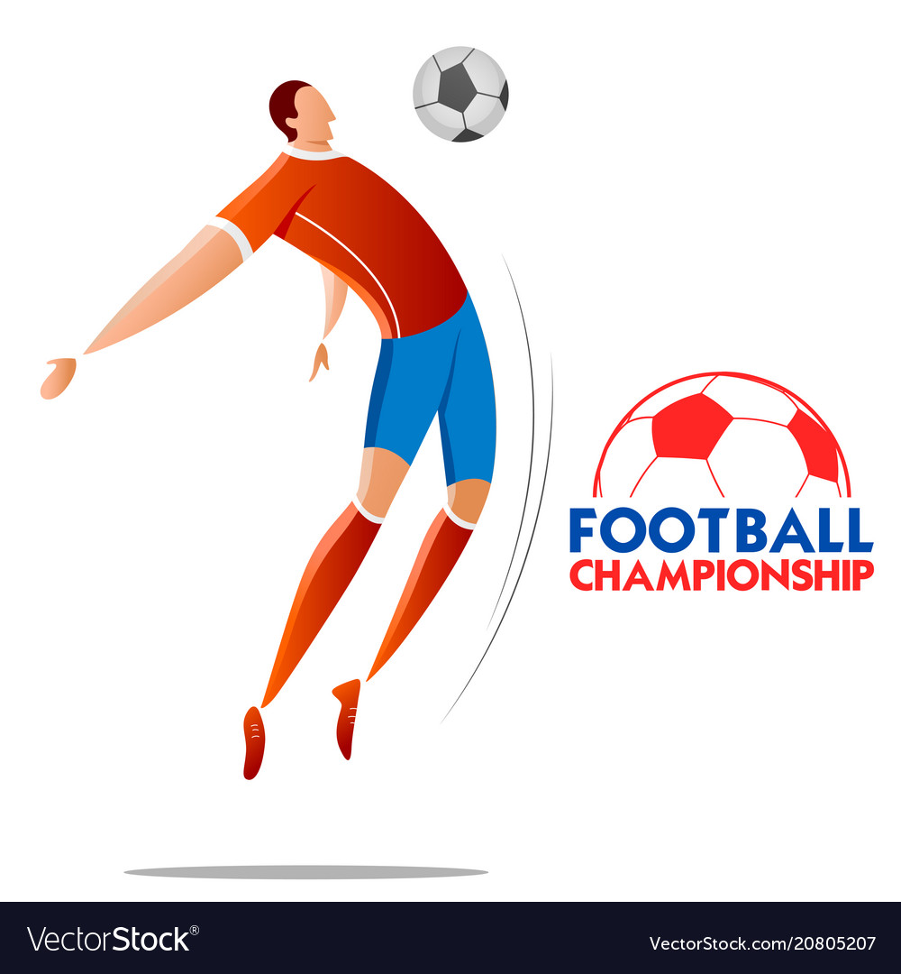 Football championship cup soccer sports background vector image Football championship cup soccer sports background