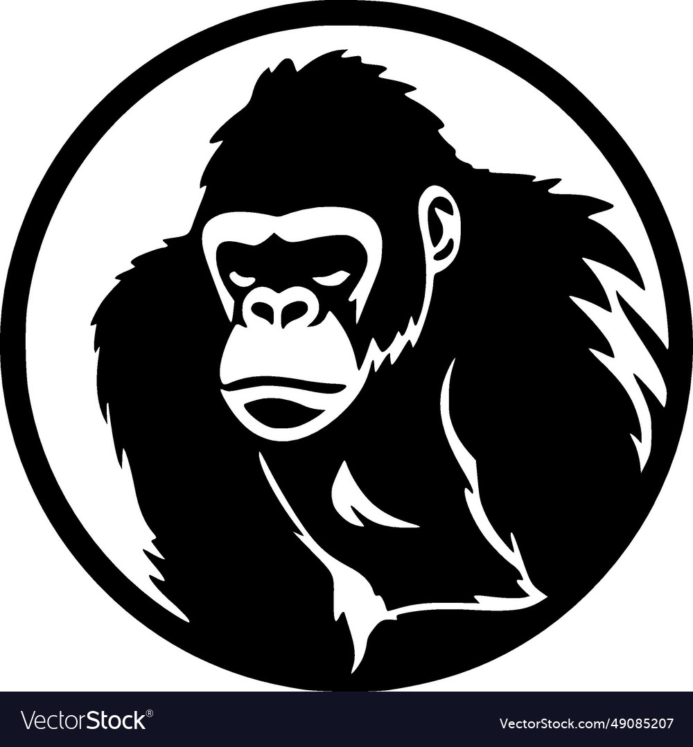 Gorilla - high quality logo ideal for t-shirt