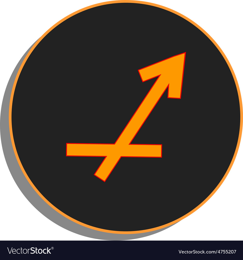 Sagittarius Zodiac Sign Icon