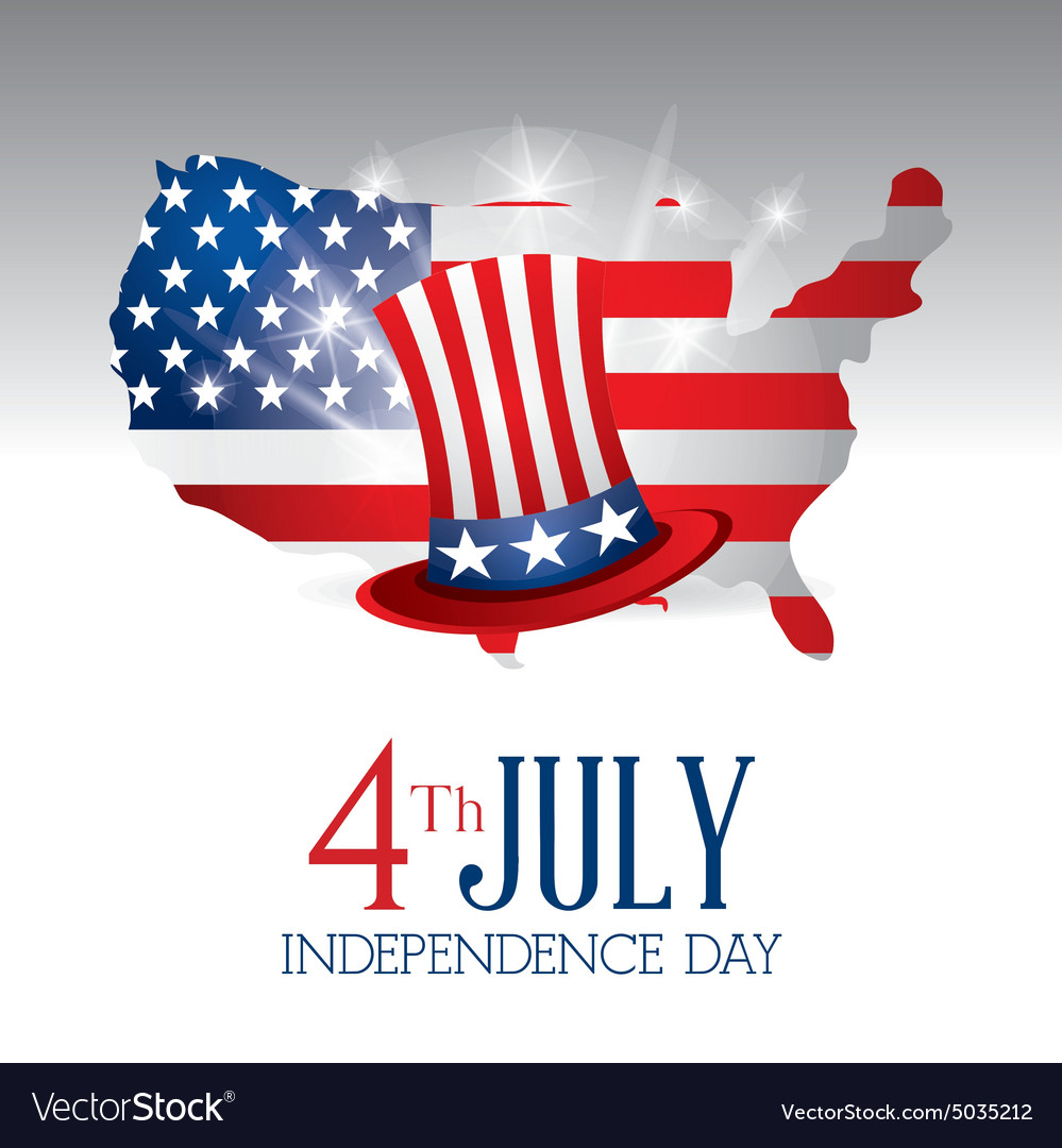 Independence day card design