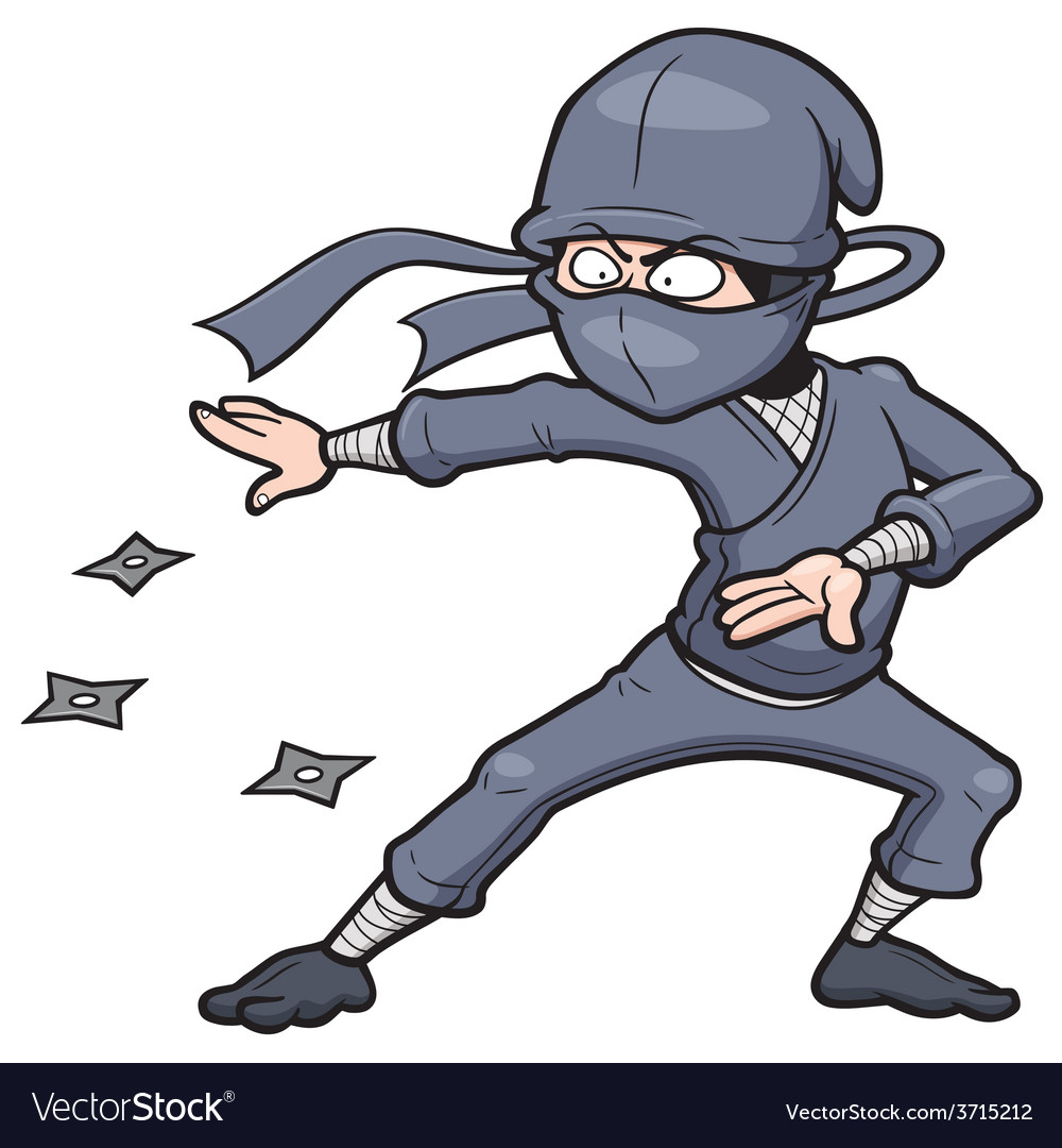 Ninja Royalty Free Vector Image - VectorStock