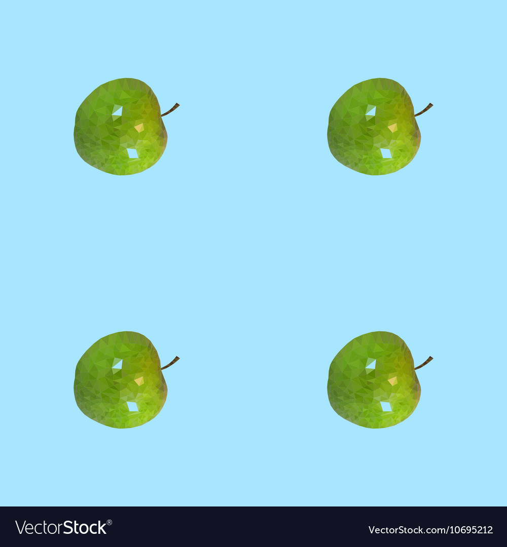 Seamless pattern a apples