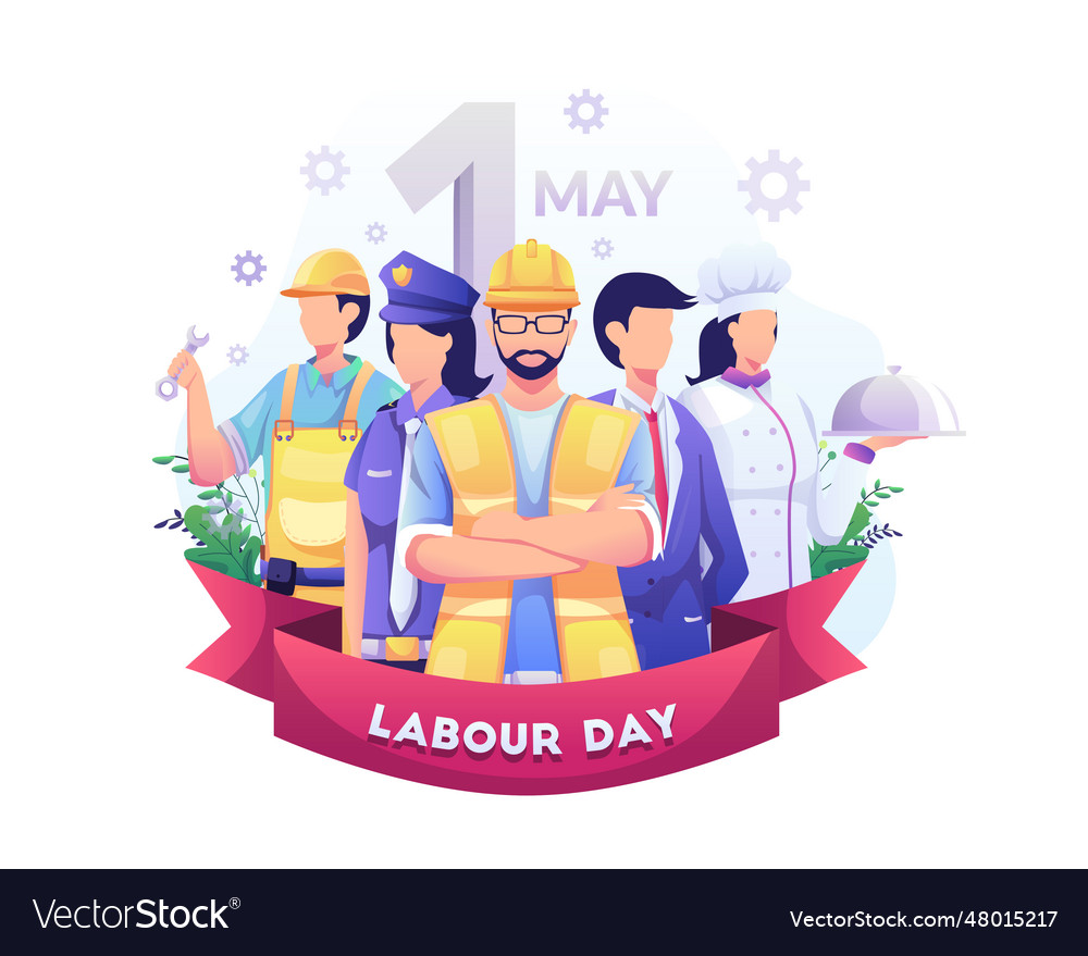 A group of people different professions Royalty Free Vector