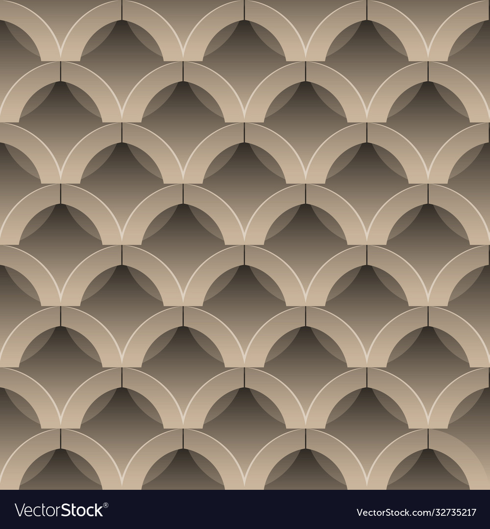 Abstract 3d seamless pattern