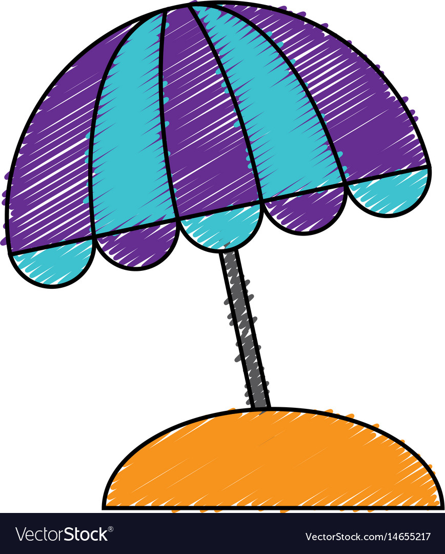beach parasol icon royalty