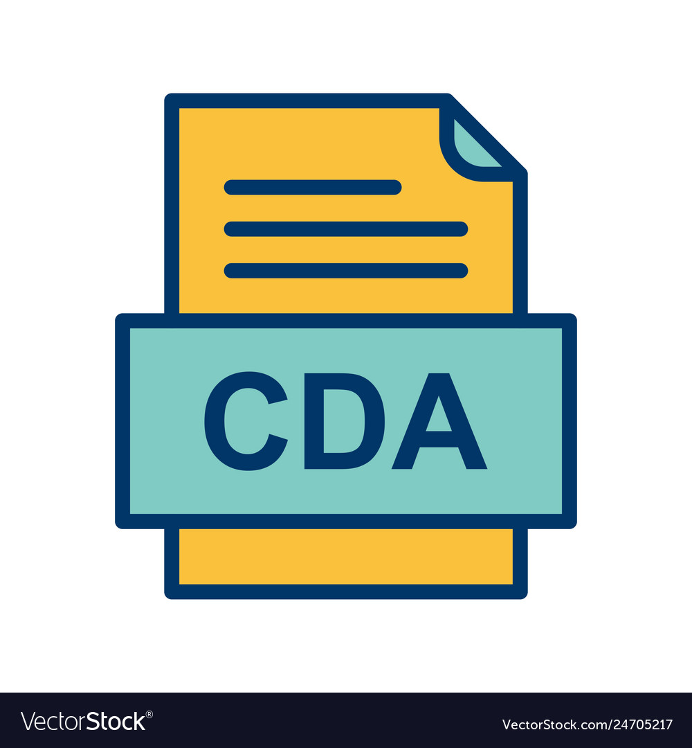Cda file document icon