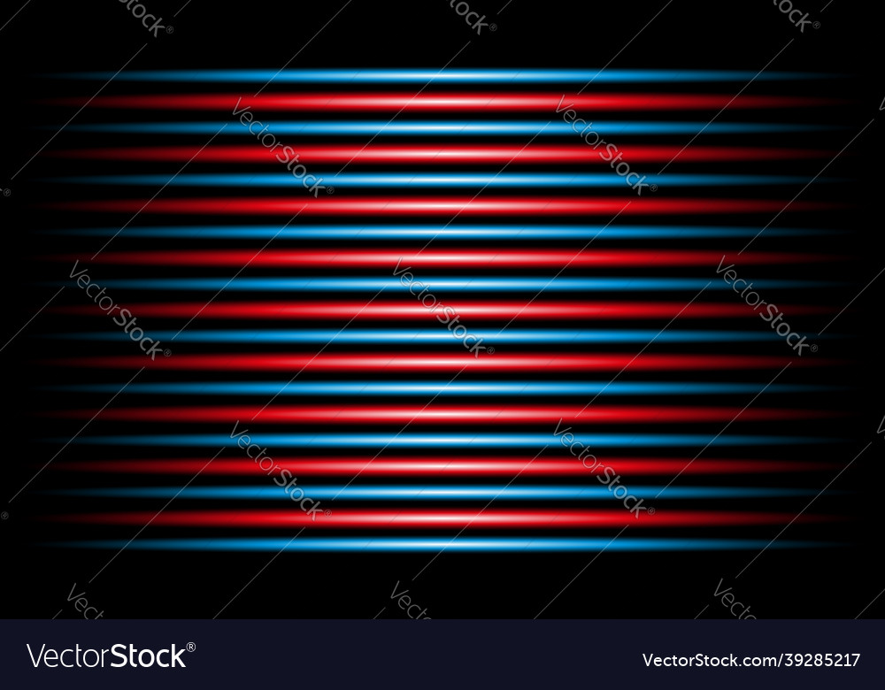 Neon abstract lines on dark background