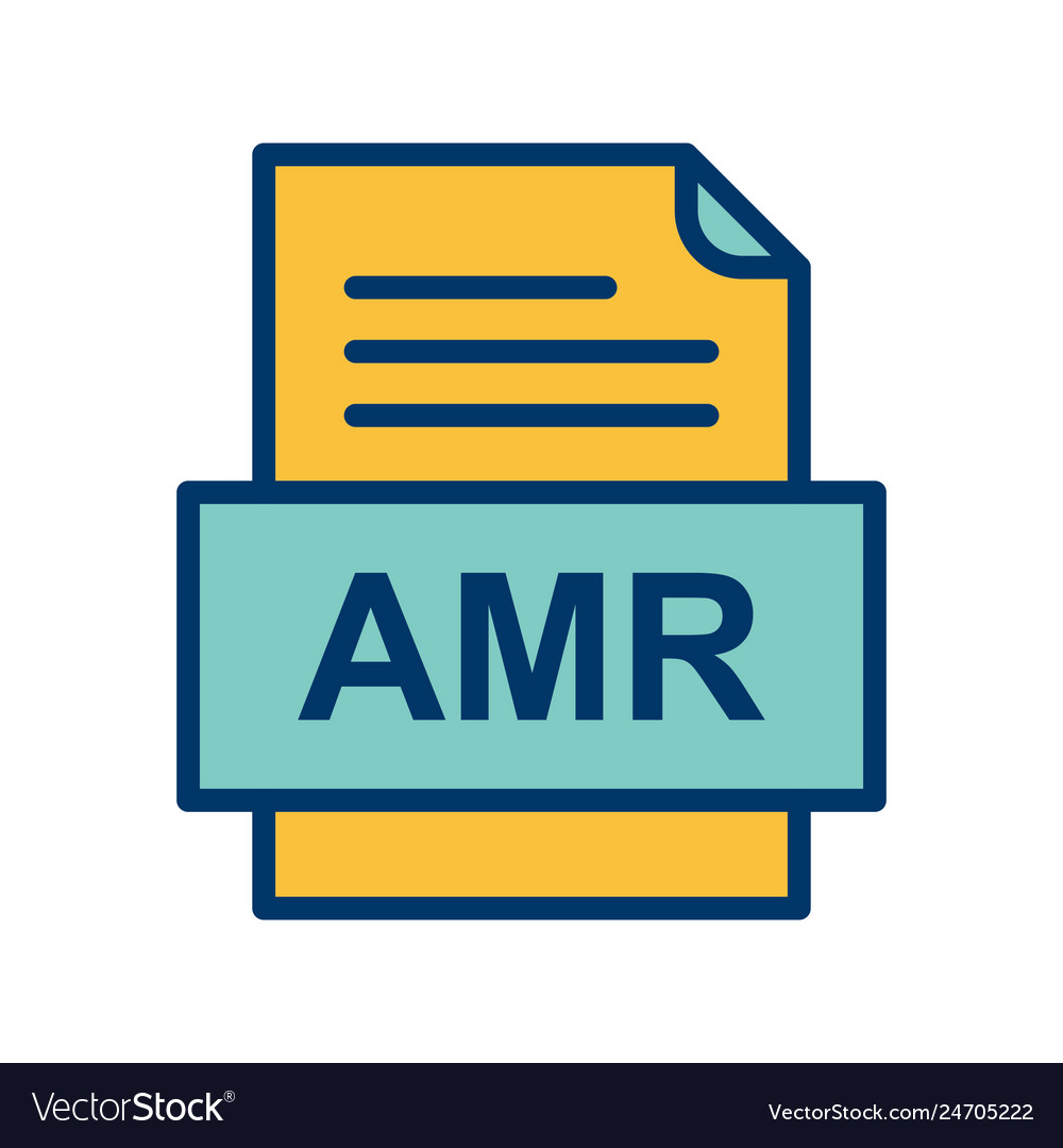 Amr file document icon