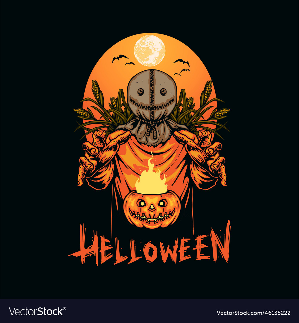 Halloween artwork Royalty Free Vector Image - VectorStock