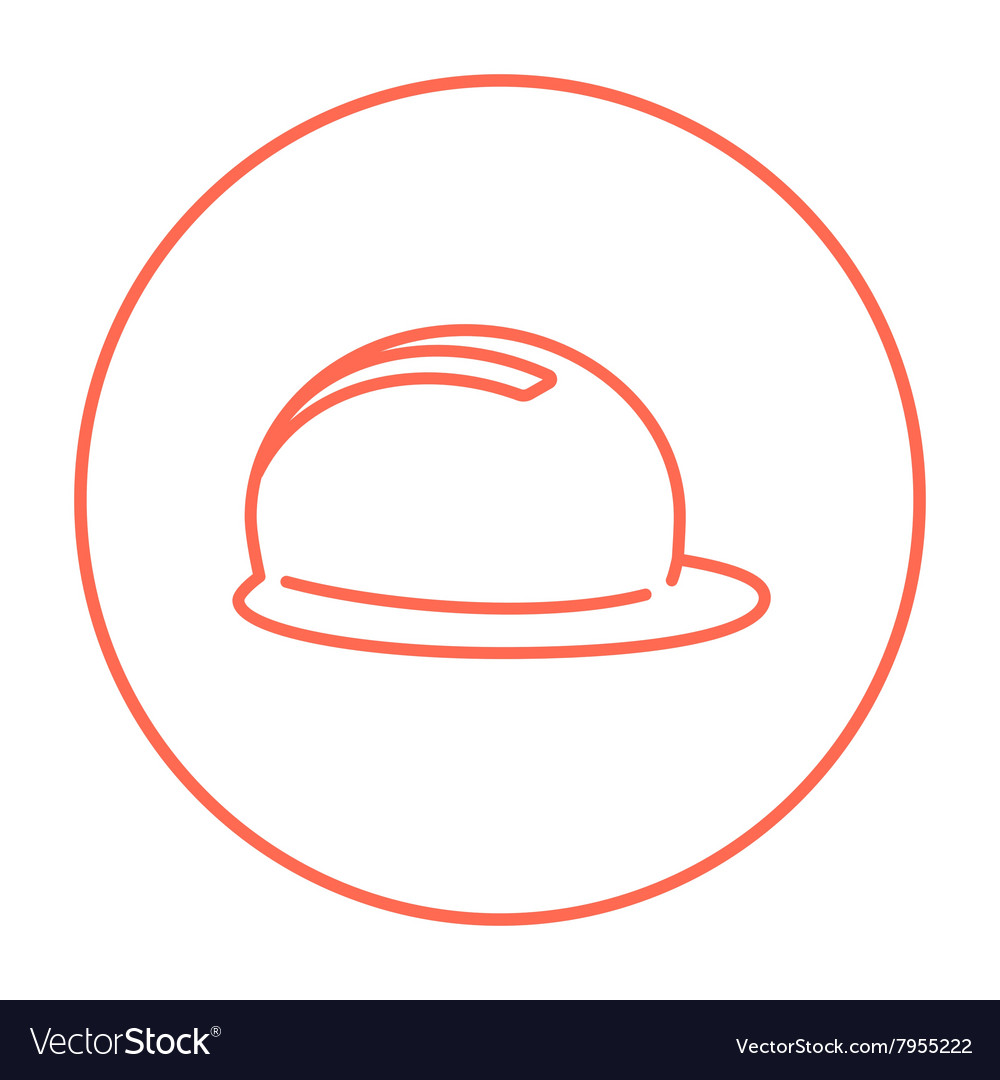 Hard Hat Line Icon