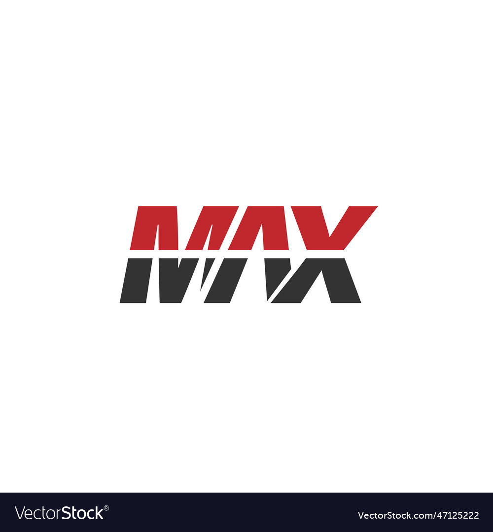 Max logo graphic Royalty Free Vector Image - VectorStock