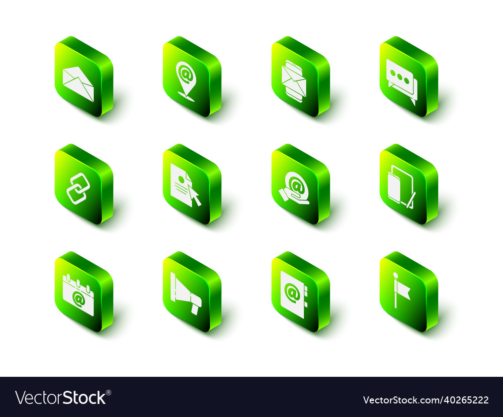 Set location and mail e-mail mobile envelope vector image Set location and mail e-mail mobile envelope