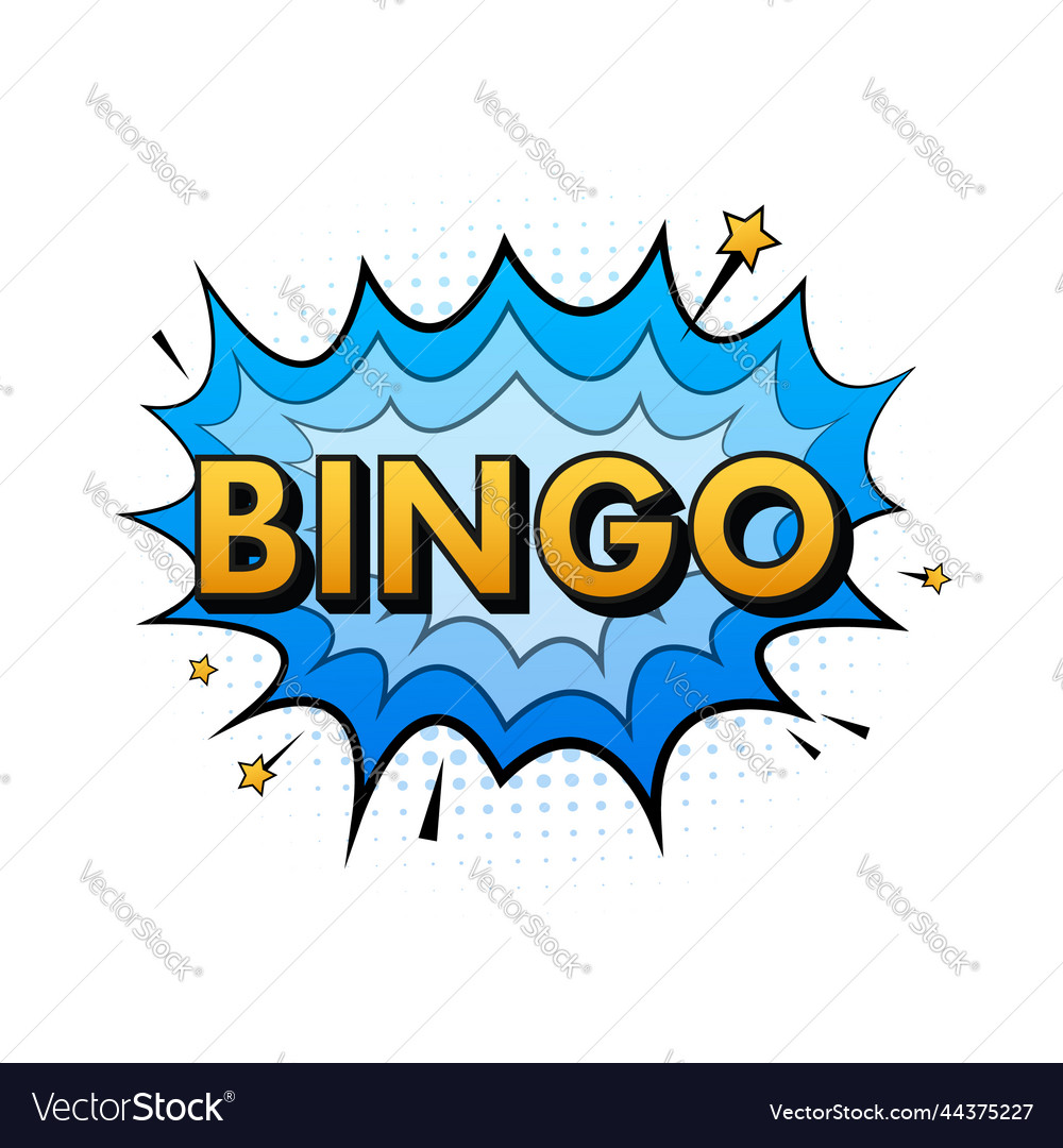 Bingo or lottery game card big win stock