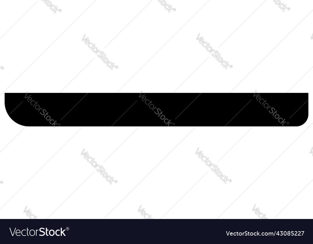 Geometric button banner bar rectangle shape