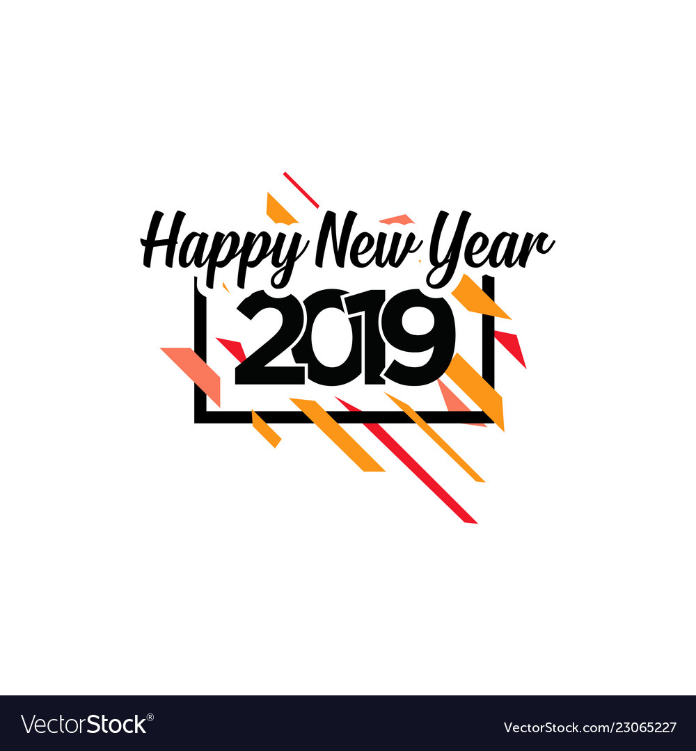 happy new year logo banner royalty free vector image happy new years logo