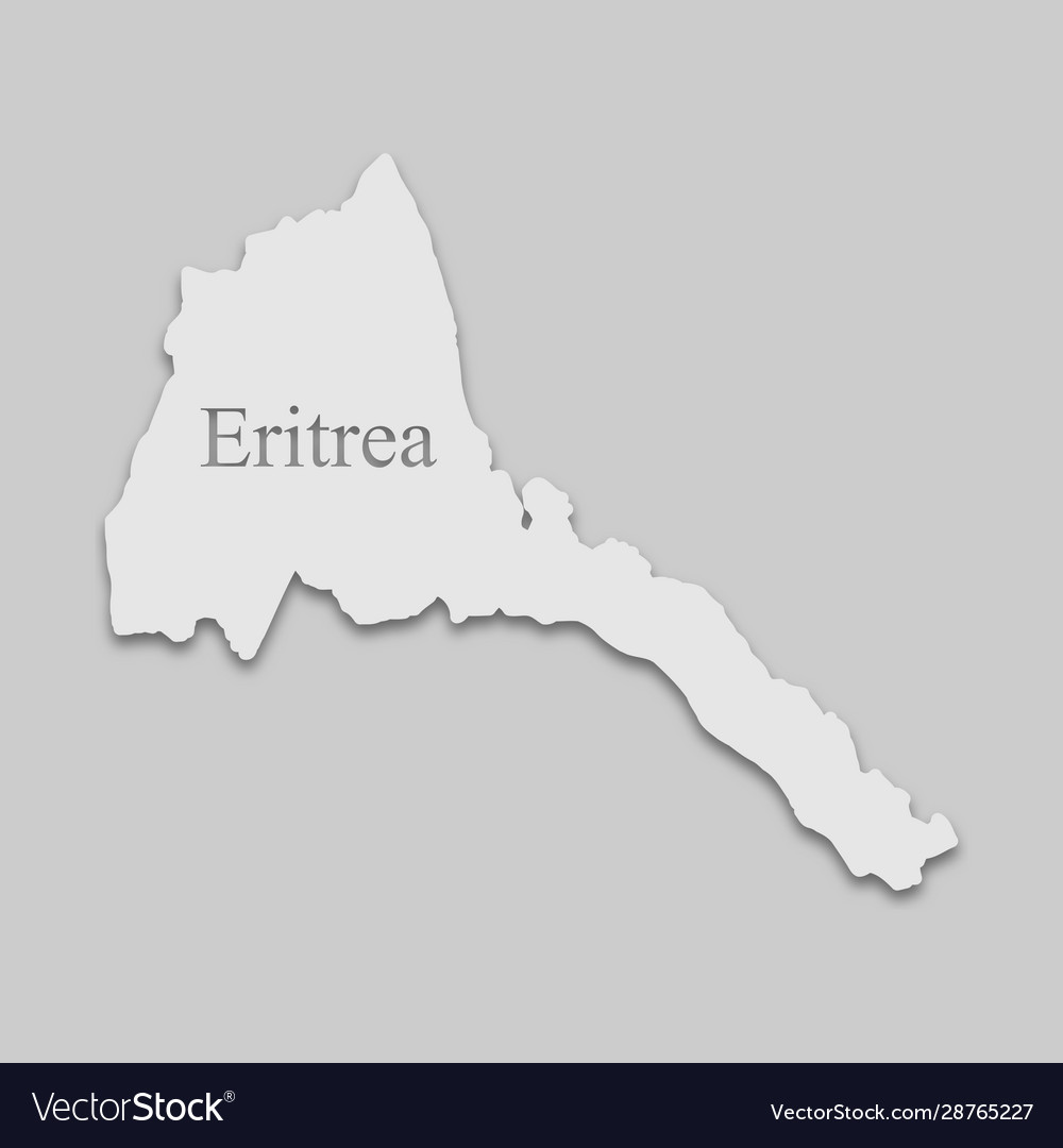 Map eritrea