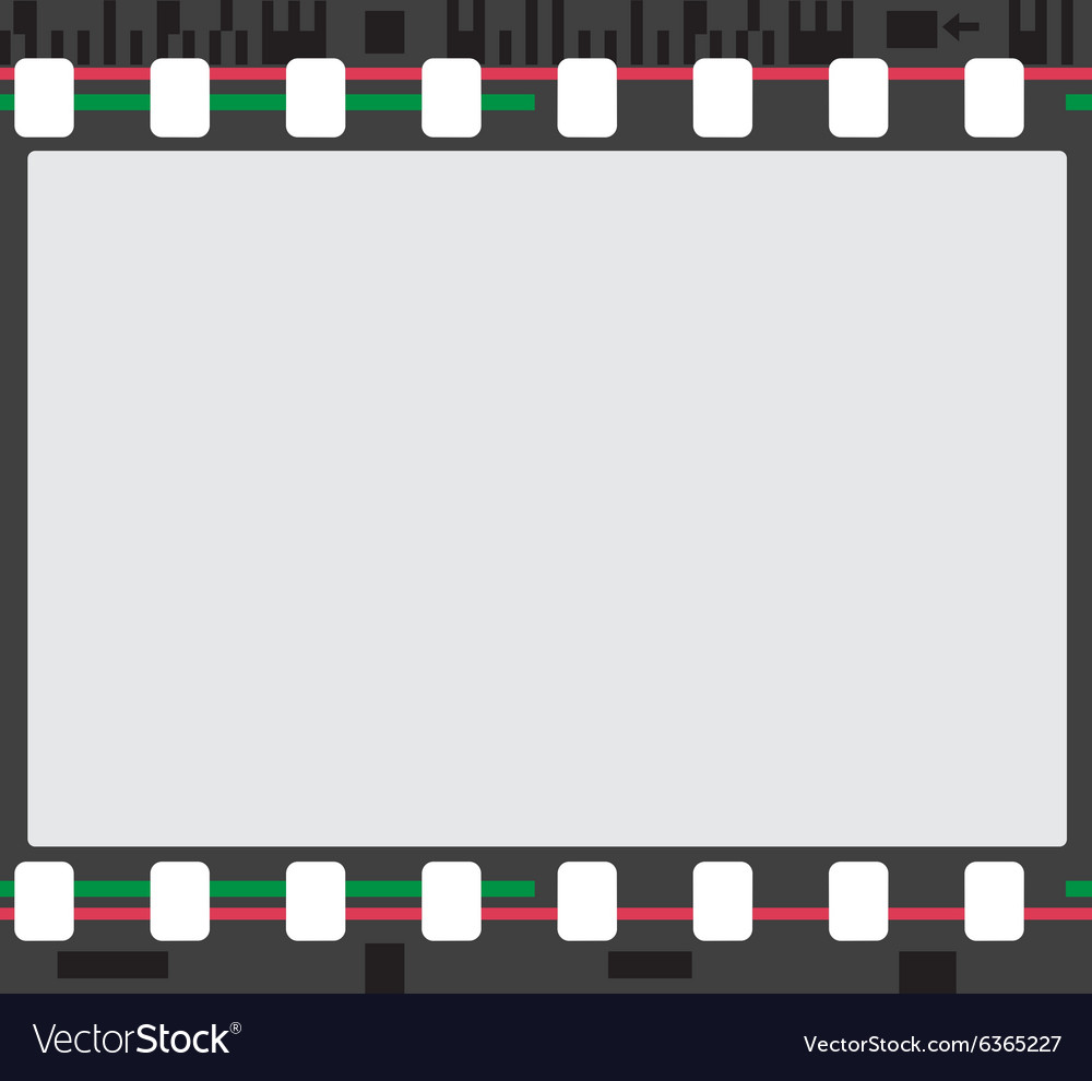 Retro Film Streifenrahmen