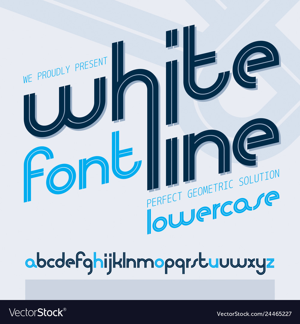 Script modern lowercase alphabet letters set best vector image Script modern lowercase alphabet letters set best