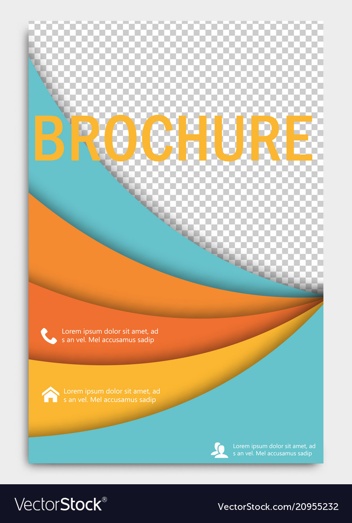 Abstract flyer design background brochure