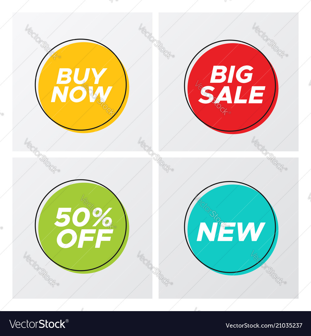 discount buttons