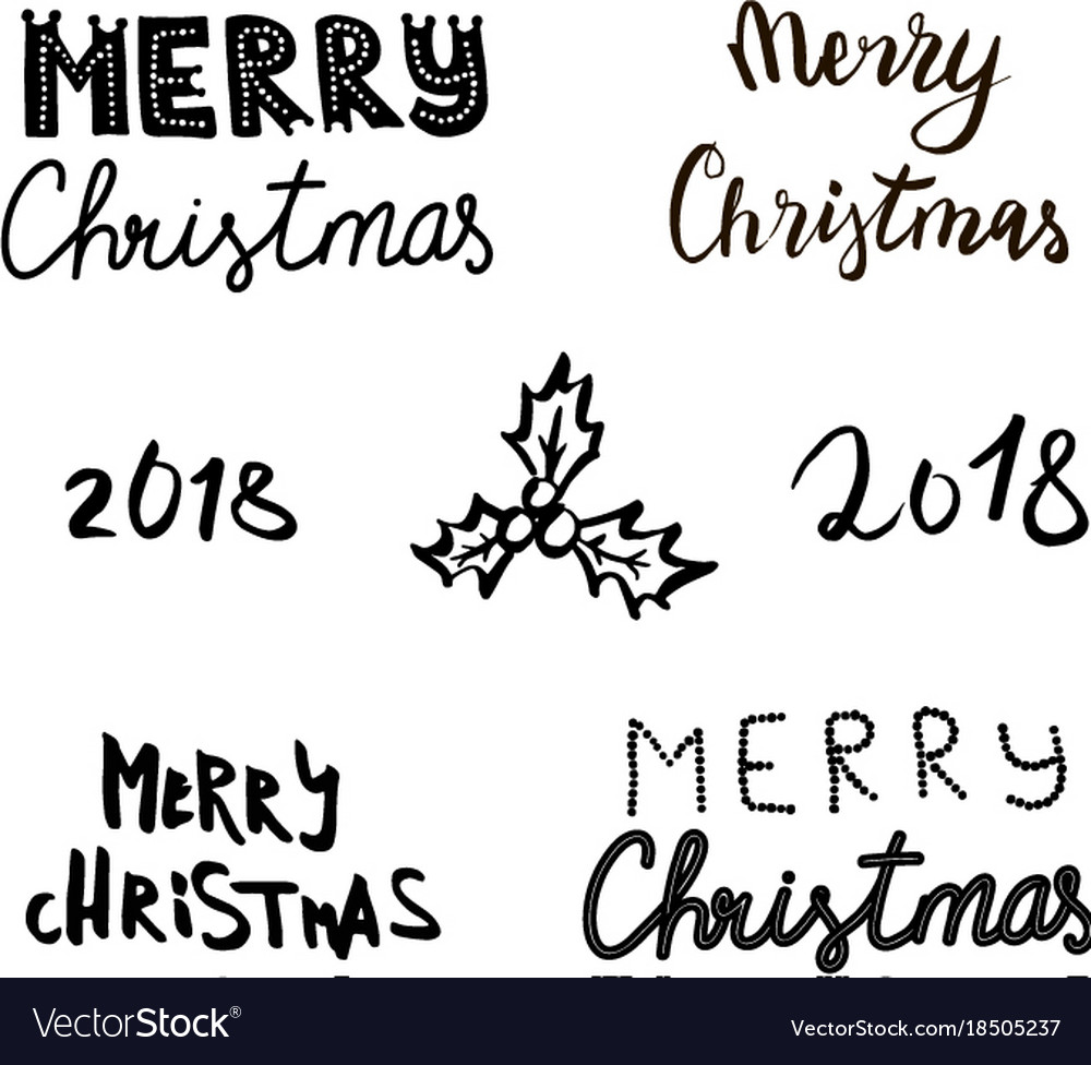 Christmas New Year Seamless Pattern