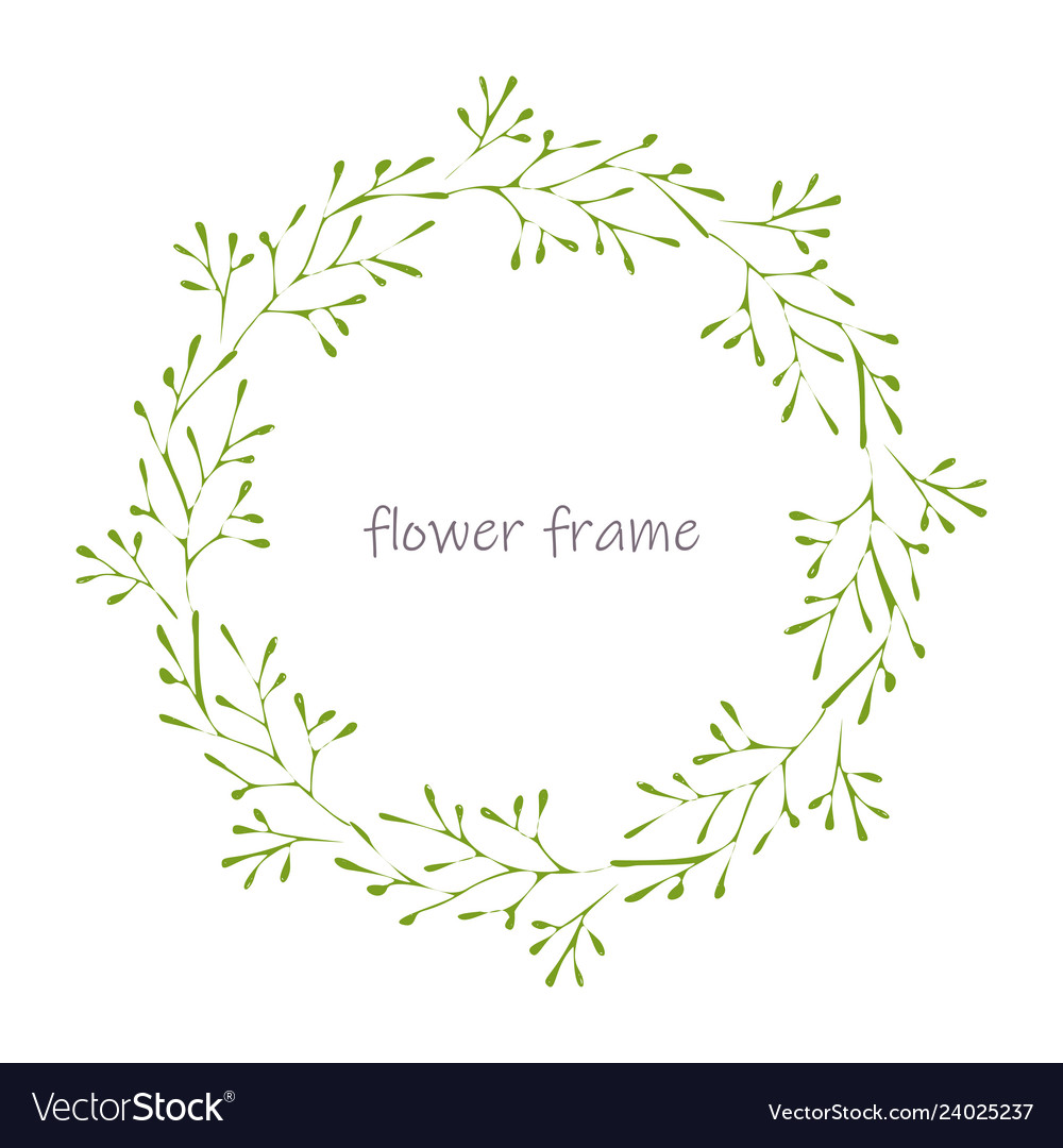 Floral elementscolorful collection Royalty Free Vector Image