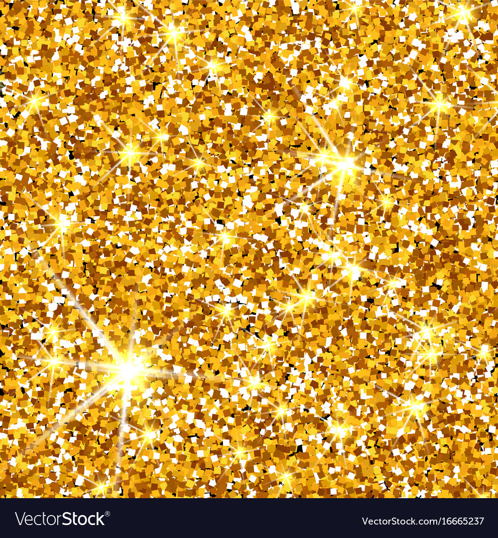 Gold glitter texture golden sparcle Royalty Free Vector