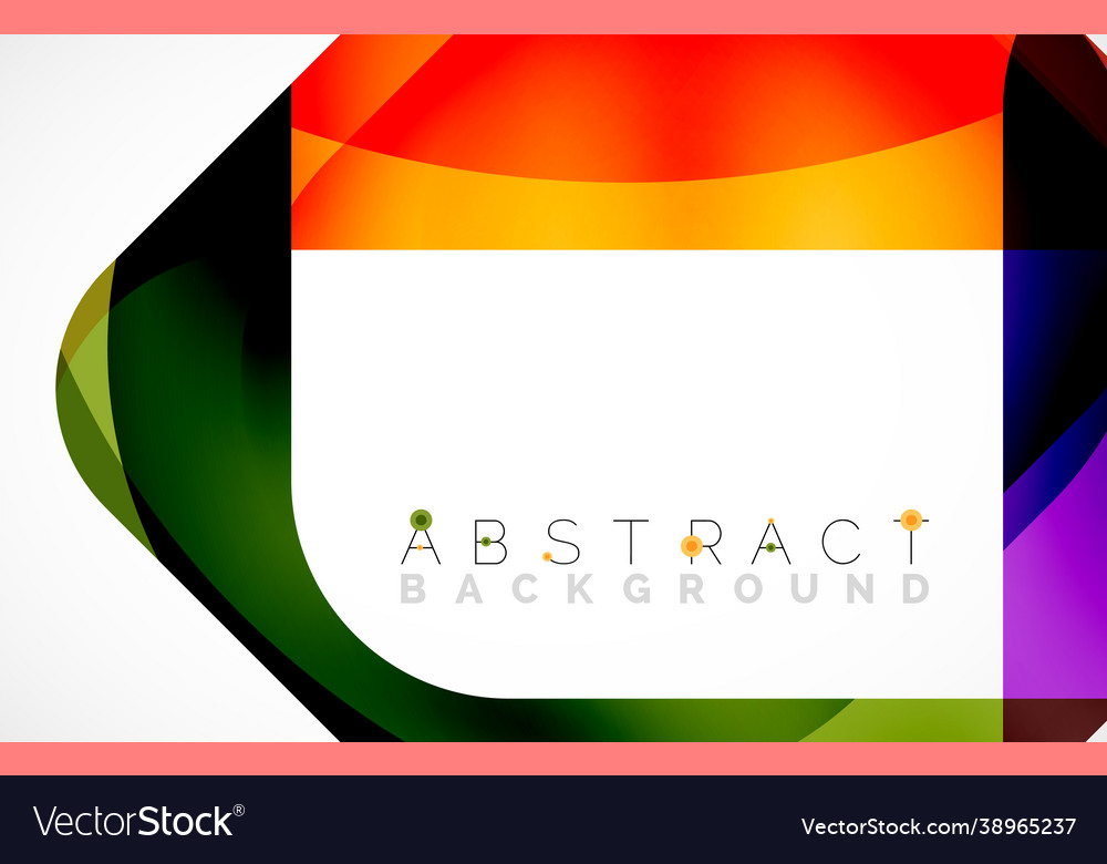 Minimal background abstract square shape vector image Minimal background abstract square shape