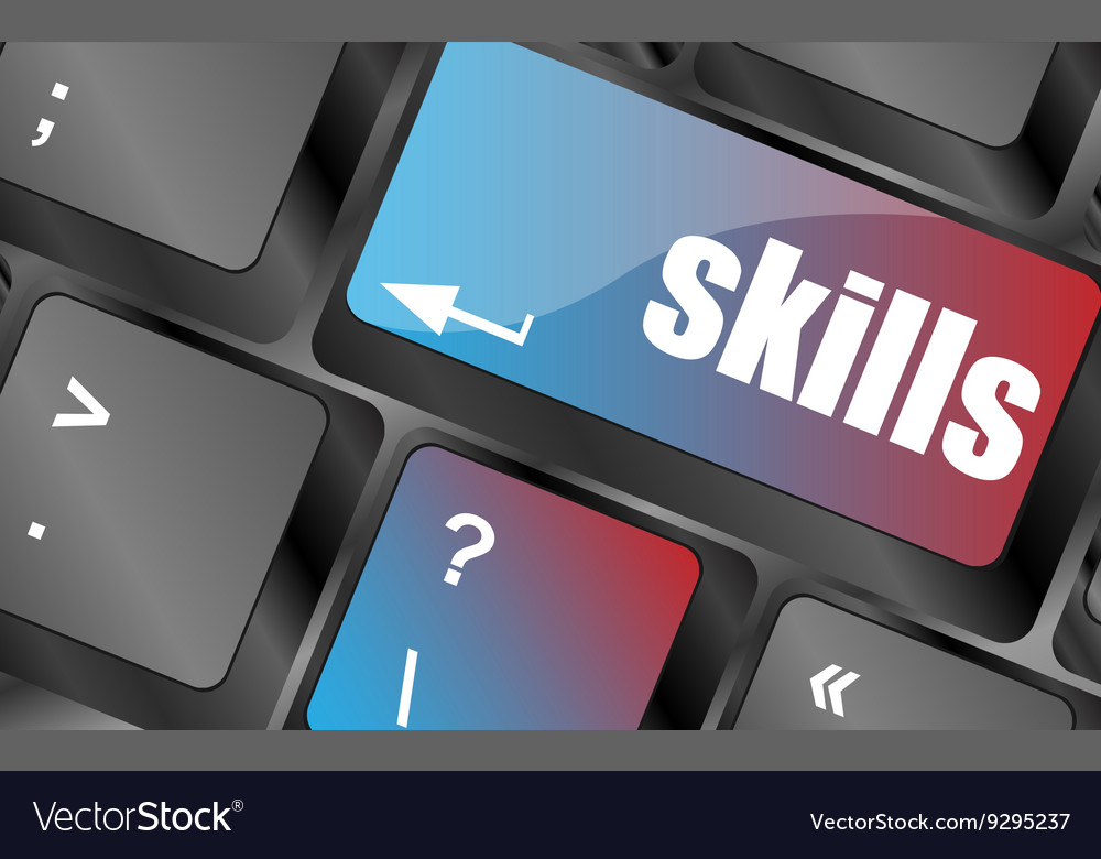 Skills message on enter key of keyboard