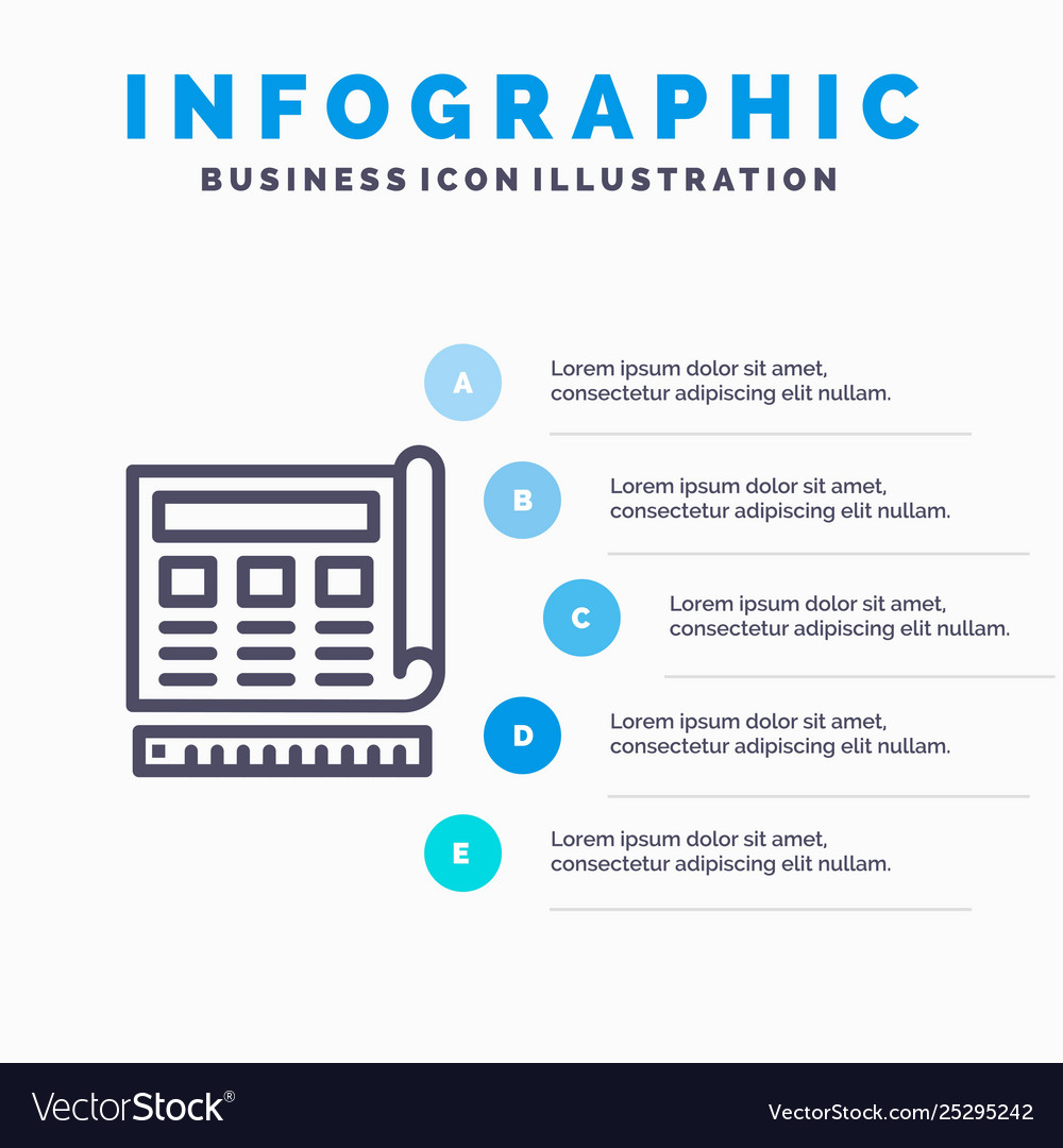 Blueprint blue print website web vector image Blueprint blue print website web