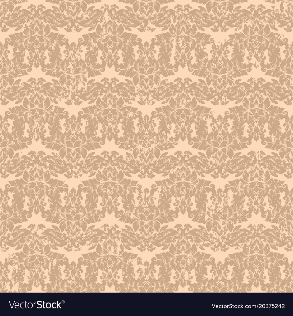 Damask seamless pattern intricate design
