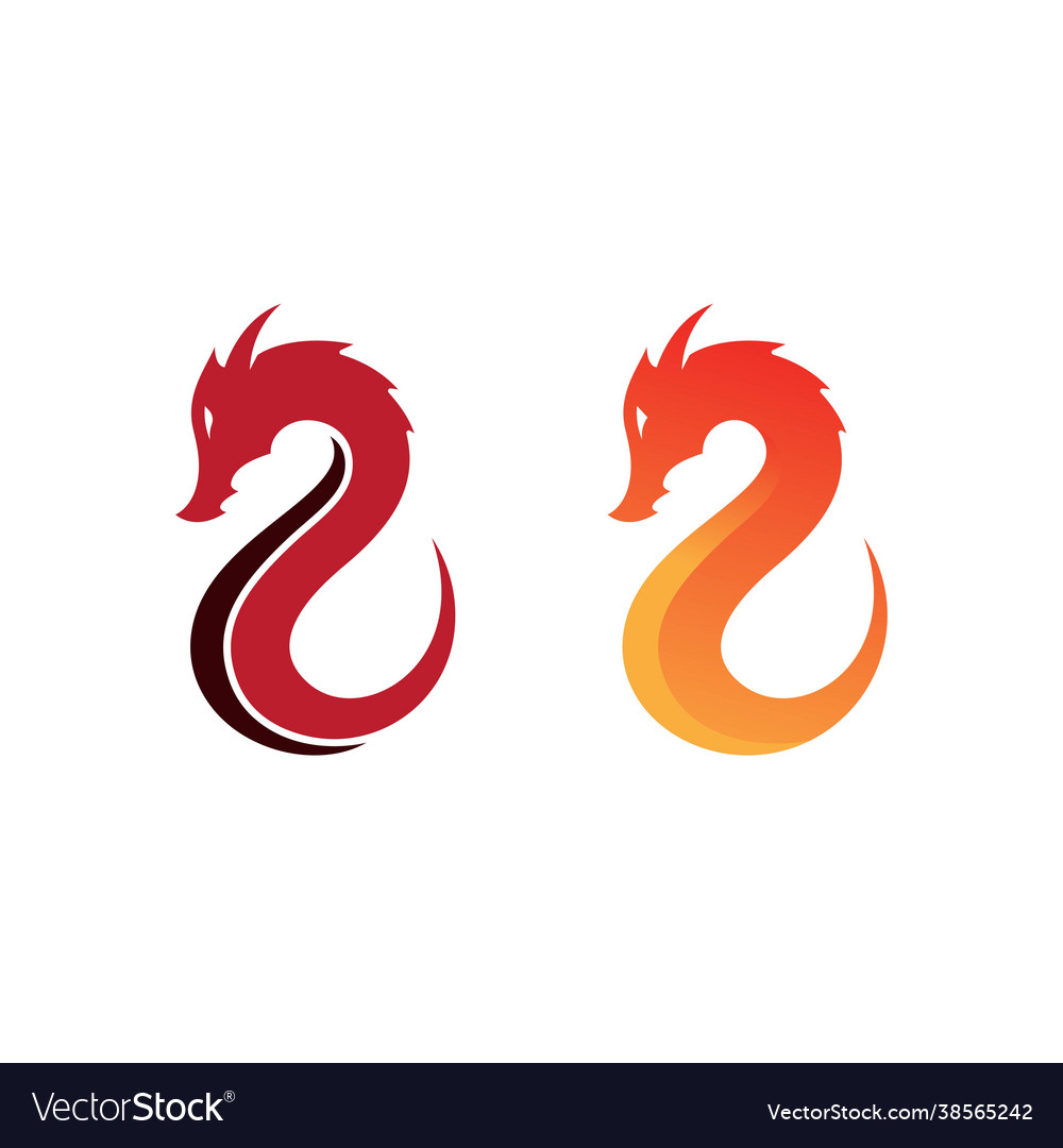 Dragon Icon - Fire & Scale