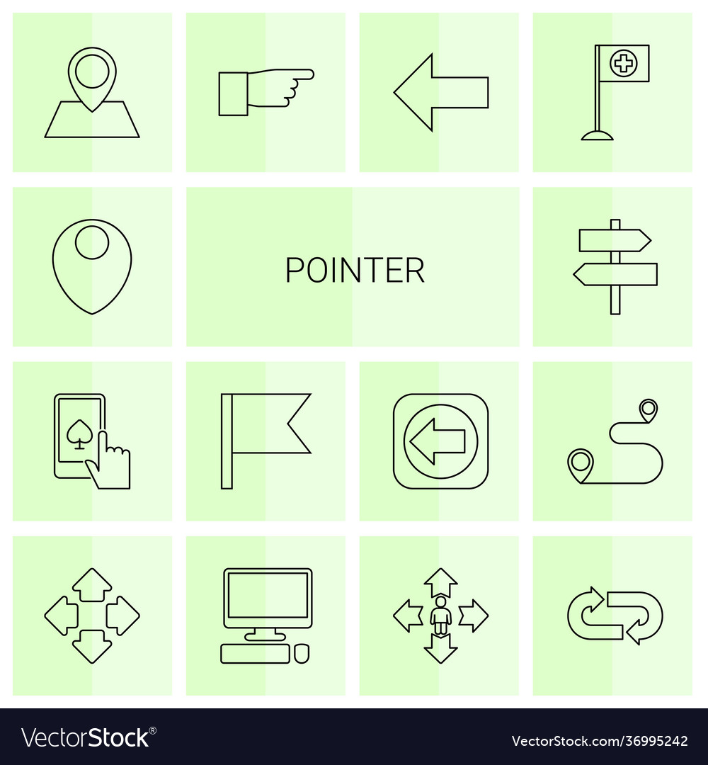 Pointer icons