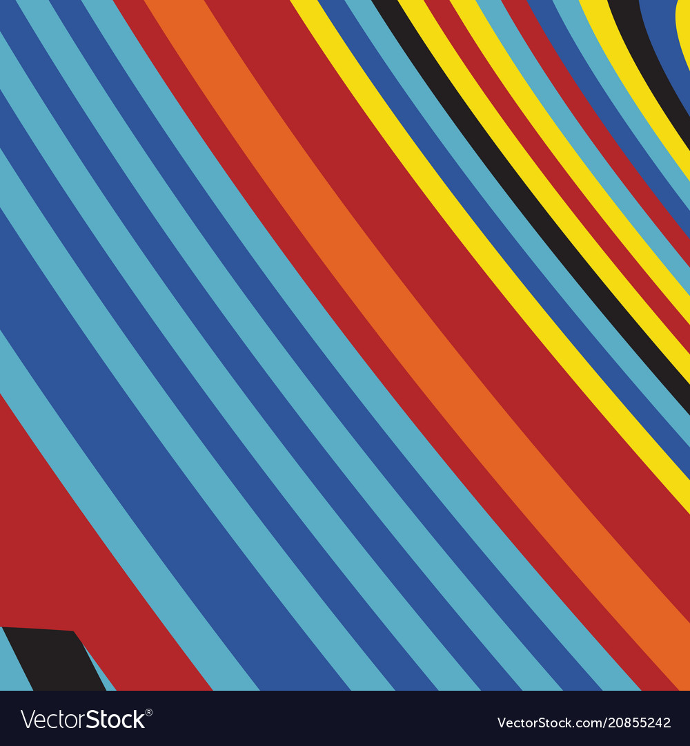 Zebra pop abstract stripe pattern vector image Zebra pop abstract stripe pattern