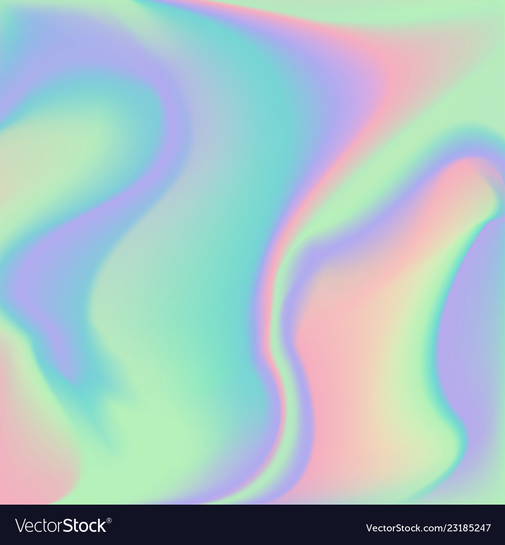 Vibrant gradient holographic texture Royalty Free Vector