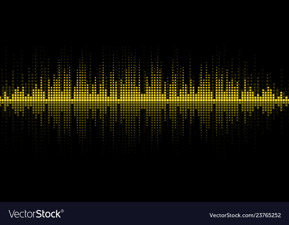 Background with a sound scale