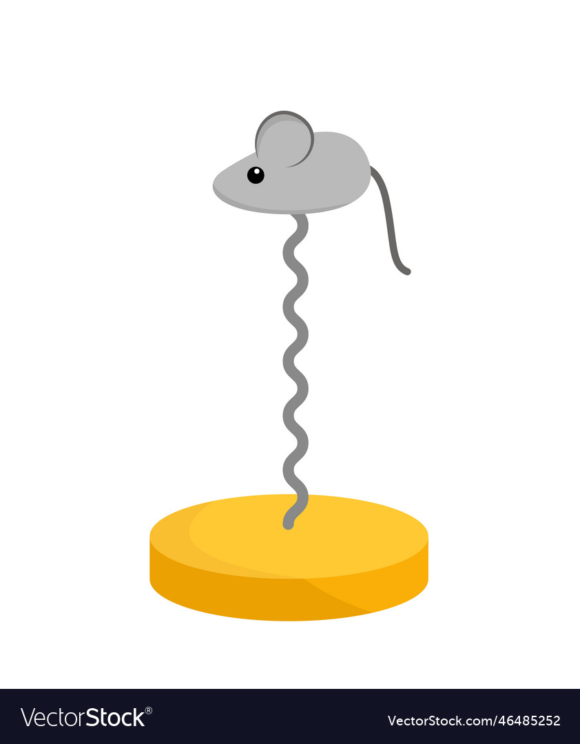 Flat mouse cat outlet toy