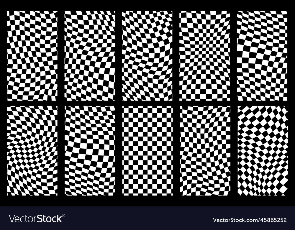 Groovy retro pattern background in psychedelic vector image Groovy retro pattern background in psychedelic