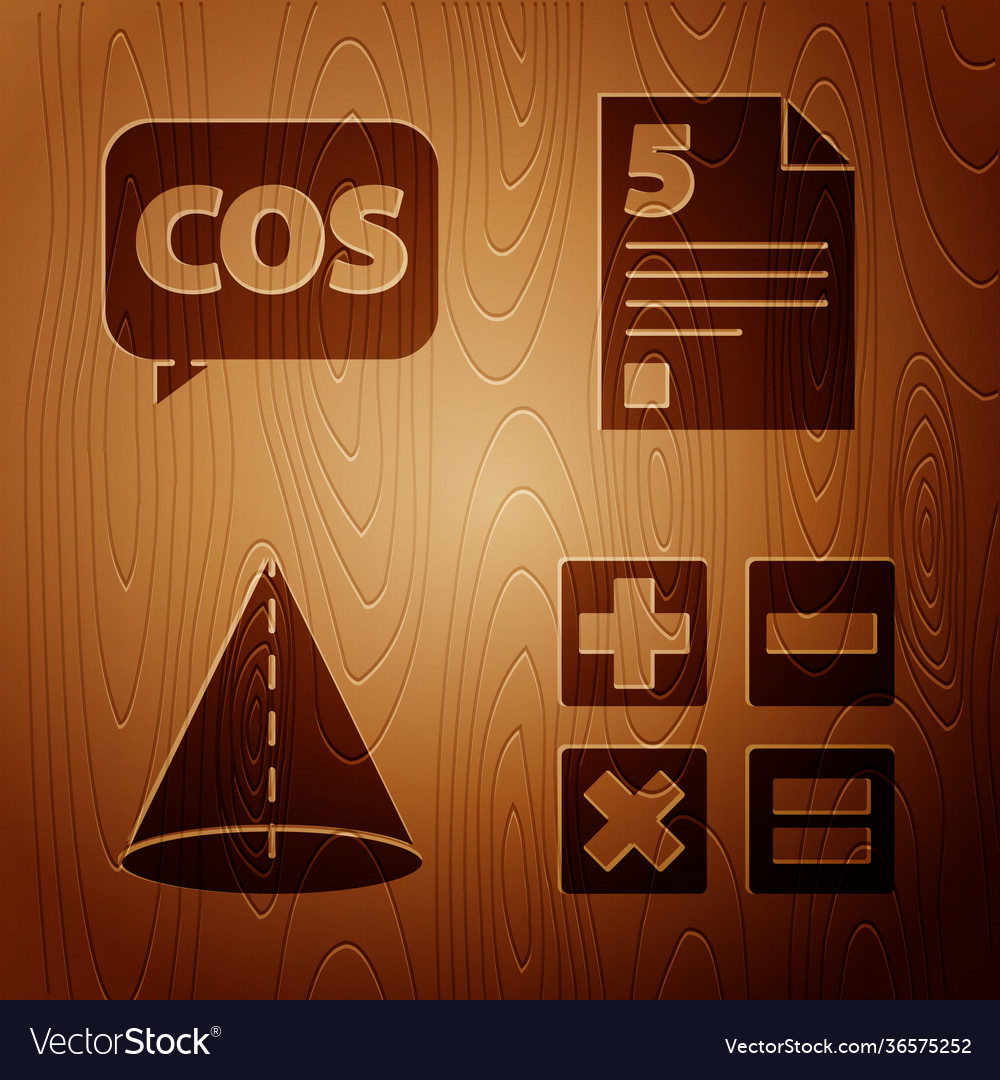 Set calculator mathematics function cosine vector image Set calculator mathematics function cosine