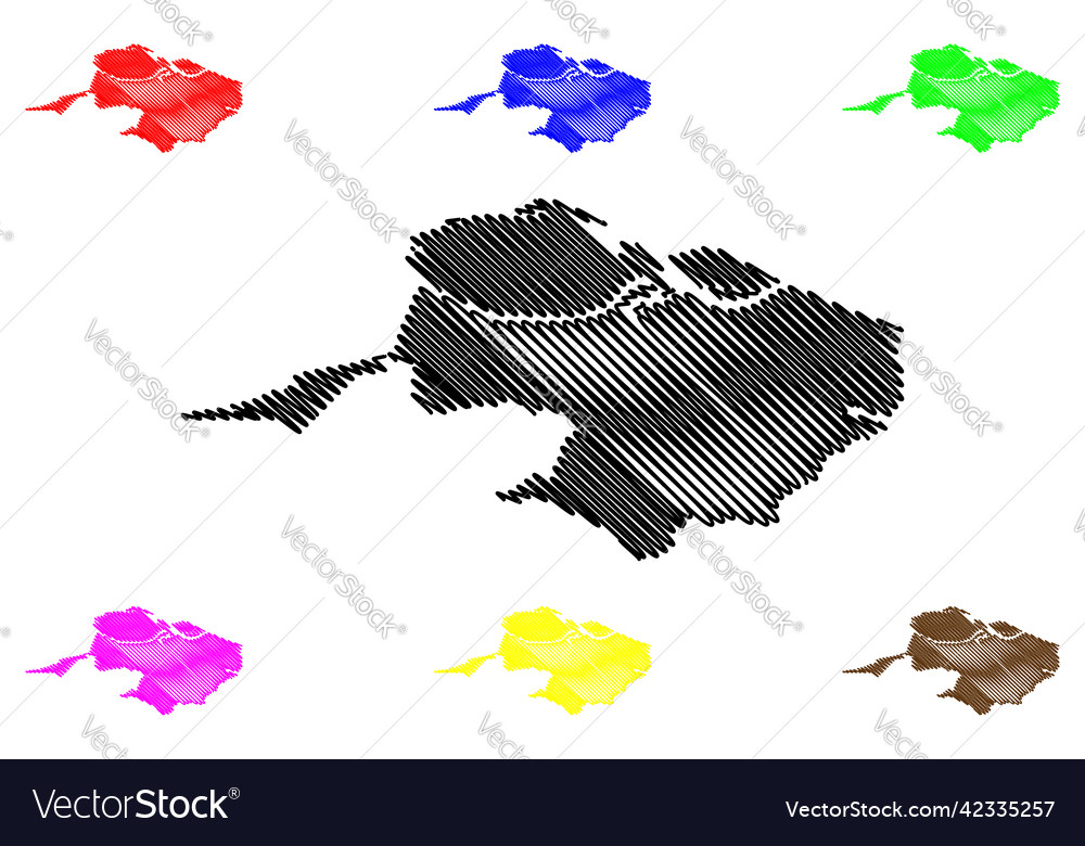 Careiro da varzea municipality amazonas state Vector Image