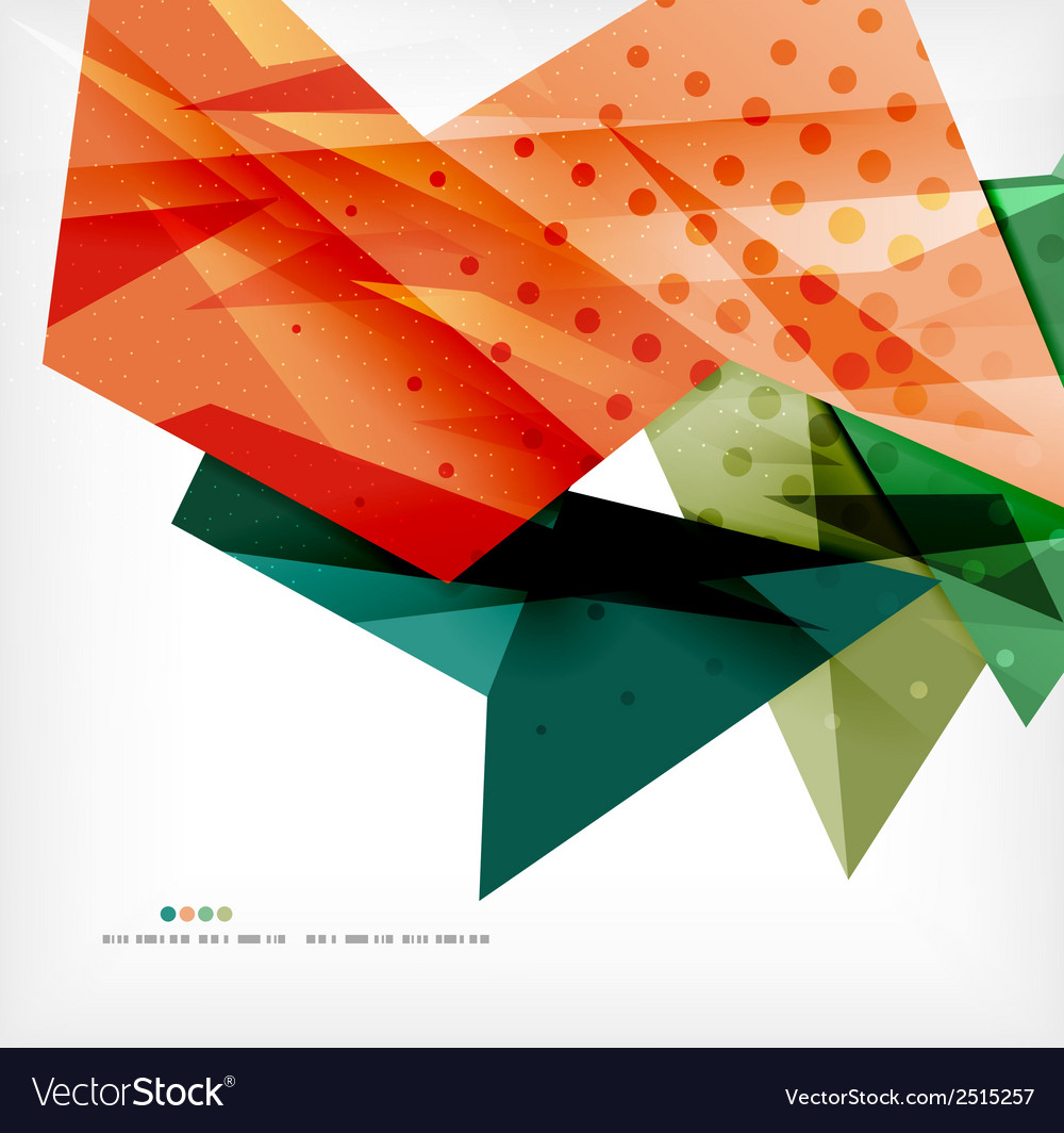 Futuristic shapes abstract background