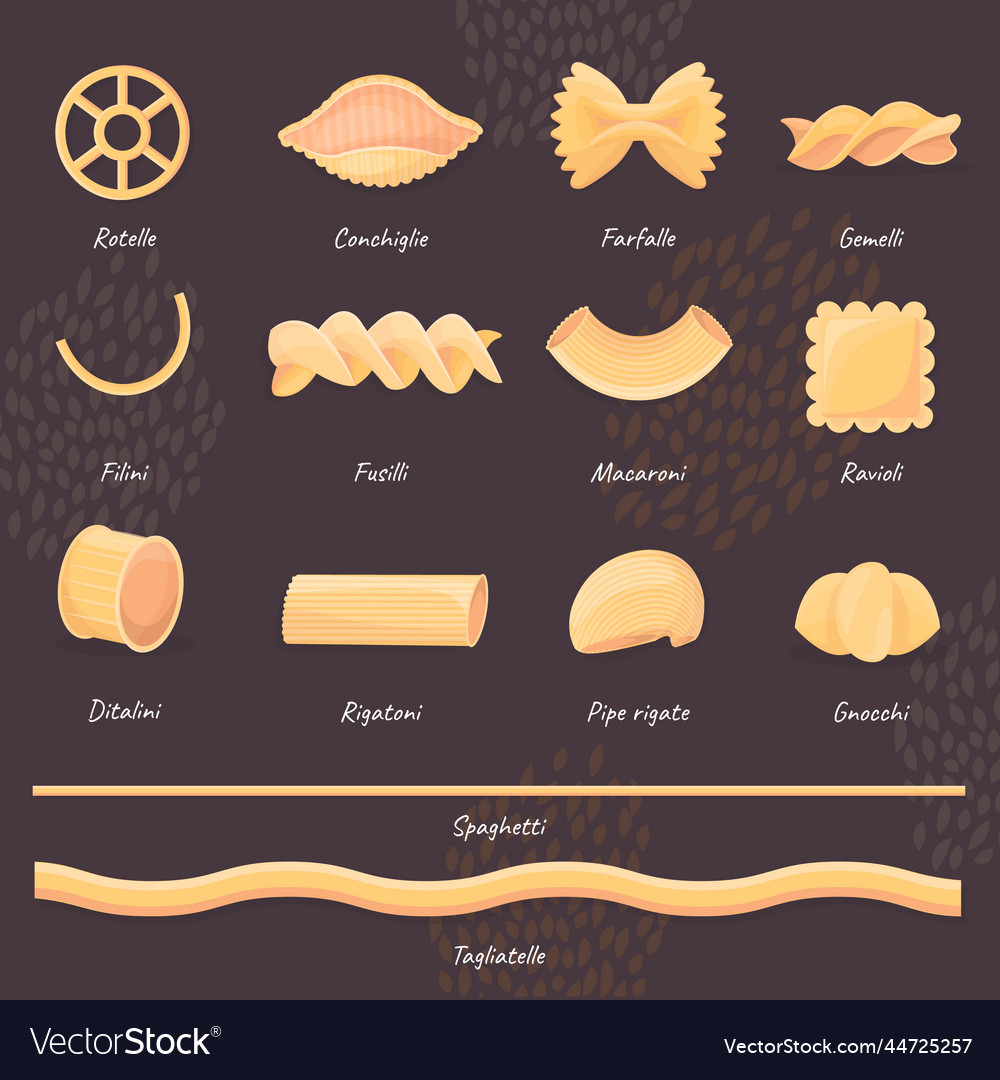 Italian pasta national cuisine cafe banner design Vector Image