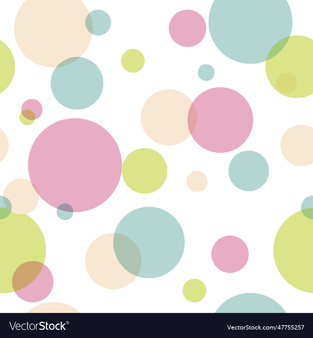 Semi transparent circles background seamless