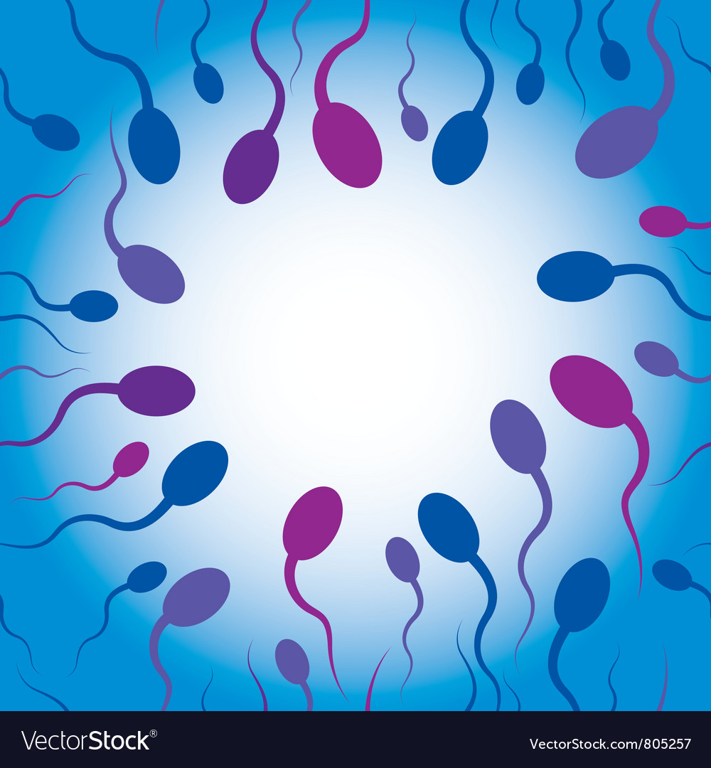 Sperm Background - Seamless Pattern